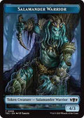 Magic: The Gathering - Commander: Tarkir: Dragonstorm - Salamander Warrior // Zombie Druid Double-Sided Token - Normal