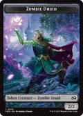 Magic: The Gathering - Tarkir: Dragonstorm - Zombie Druid // Treasure Double-Sided Token - Foil - Anime Card Craze