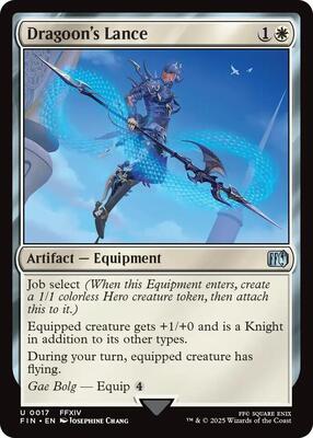 Magic: The Gathering - FINAL FANTASY - Dragoon's Lance - 17 - Normal