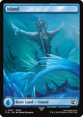 Magic: The Gathering - FINAL FANTASY - Island (0297) - 297 - Normal