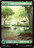 Magic: The Gathering - FINAL FANTASY - Forest (0308) - 308 - Foil