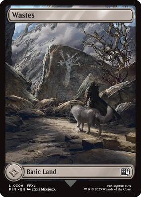 Magic: The Gathering - FINAL FANTASY - Wastes - 309 - Foil