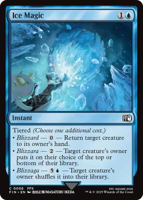 Magic: The Gathering - FINAL FANTASY - Ice Magic - 56 - Foil
