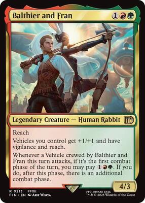 Magic: The Gathering - FINAL FANTASY - Balthier and Fran - 213 - Normal