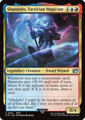 Magic: The Gathering - FINAL FANTASY - Shantotto, Tactician Magician - 241 - Foil