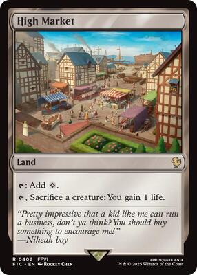 Magic: The Gathering - Commander: FINAL FANTASY - High Market - 402 - Normal