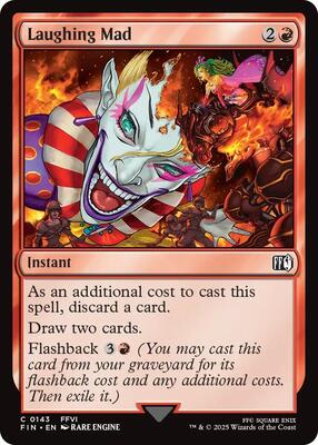 Magic: The Gathering - FINAL FANTASY - Laughing Mad - 143 - Normal