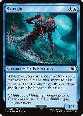 Magic: The Gathering - FINAL FANTASY - Sahagin - 71 - Normal