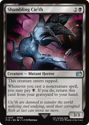 Magic: The Gathering - FINAL FANTASY - Shambling Cie'th - 117 - Normal