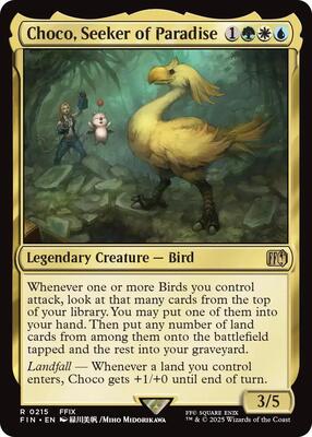 Magic: The Gathering - FINAL FANTASY - Choco, Seeker of Paradise - 215 - Normal