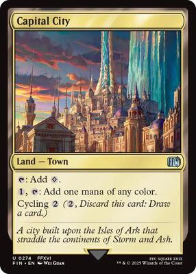 Magic: The Gathering - FINAL FANTASY - Capital City - 274 - Foil