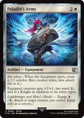 Magic: The Gathering - FINAL FANTASY - Paladin's Arms - 28 - Normal