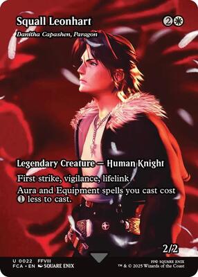 Magic: The Gathering - FINAL FANTASY: Through the Ages - Squall Leonhart - Danitha Capashen, Paragon (Showcase) - 22 - Normal