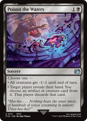 Magic: The Gathering - FINAL FANTASY - Poison the Waters - 111 - Normal