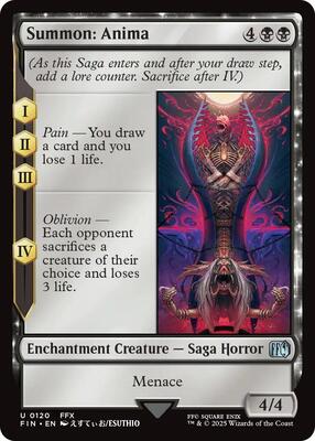 Magic: The Gathering - FINAL FANTASY - Summon: Anima - 120 - Normal