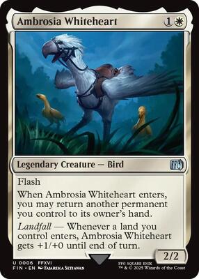 Magic: The Gathering - FINAL FANTASY - Ambrosia Whiteheart - 6 - Normal