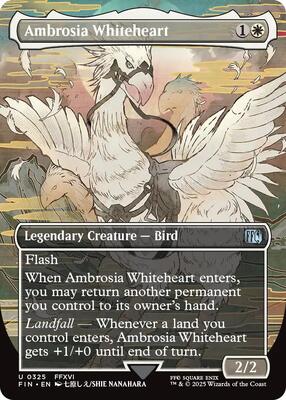 Magic: The Gathering - FINAL FANTASY - Ambrosia Whiteheart (Borderless) - 325 - Normal