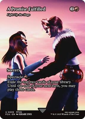 Magic: The Gathering - FINAL FANTASY: Through the Ages - A Promise Fulfilled - Light Up the Stage (Showcase) - 39 - Normal