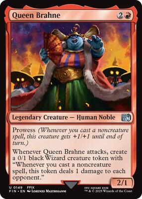 Magic: The Gathering - FINAL FANTASY - Queen Brahne - 149 - Normal