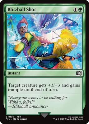 Magic: The Gathering - FINAL FANTASY - Blitzball Shot - 176 - Normal