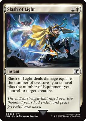 Magic: The Gathering - FINAL FANTASY - Slash of Light - 32 - Normal
