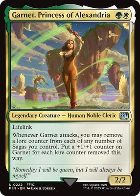 Magic: The Gathering - FINAL FANTASY - Garnet, Princess of Alexandria - 222 - Normal