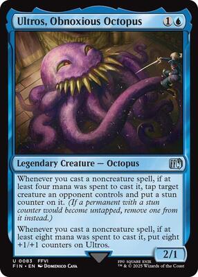 Magic: The Gathering - FINAL FANTASY - Ultros, Obnoxious Octopus - 83 - Normal