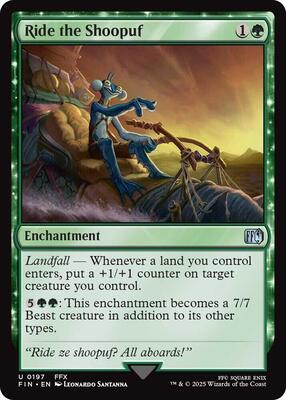 Magic: The Gathering - FINAL FANTASY - Ride the Shoopuf - 197 - Normal