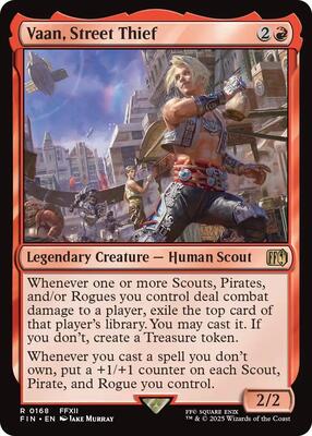 Magic: The Gathering - FINAL FANTASY - Vaan, Street Thief - 168 - Normal