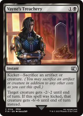 Magic: The Gathering - FINAL FANTASY - Vayne's Treachery - 124 - Normal