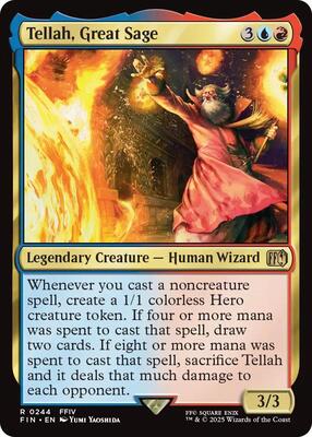 Magic: The Gathering - FINAL FANTASY - Tellah, Great Sage - 244 - Normal