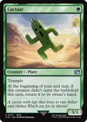 Magic: The Gathering - FINAL FANTASY - Cactuar - 177 - Normal