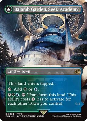 Magic: The Gathering - FINAL FANTASY - Balamb Garden, SeeD Academy (Borderless) - 354 - Normal