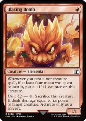 Magic: The Gathering - FINAL FANTASY - Blazing Bomb - 130 - Normal