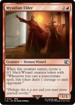 Magic: The Gathering - FINAL FANTASY - Mysidian Elder - 145 - Normal