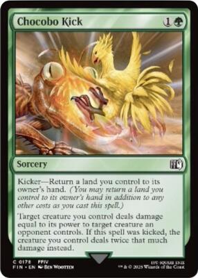 Magic: The Gathering - FINAL FANTASY - Chocobo Kick - 178 - Normal