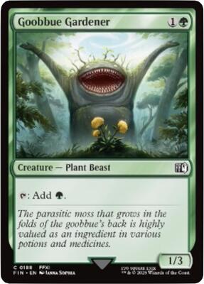 Magic: The Gathering - FINAL FANTASY - Goobbue Gardener - 188 - Normal