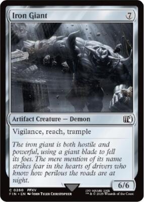 Magic: The Gathering - FINAL FANTASY - Iron Giant - 260 - Normal