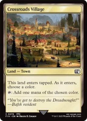 Magic: The Gathering - FINAL FANTASY - Crossroads Village - 276 - Normal