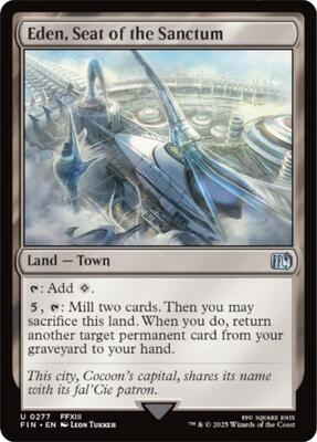 Magic: The Gathering - FINAL FANTASY - Eden, Seat of the Sanctum - 277 - Normal
