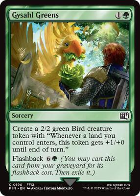 Magic: The Gathering - FINAL FANTASY - Gysahl Greens - 190 - Normal