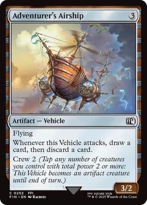 Magic: The Gathering - FINAL FANTASY - Adventurer's Airship - 252 - Normal