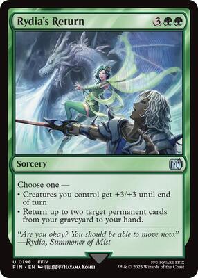 Magic: The Gathering - FINAL FANTASY - Rydia's Return - 198 - Foil