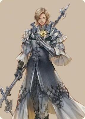 Magic: The Gathering - Art Series: FINAL FANTASY - Dion, Bahamut's Dominant Art Card - 42 - Normal
