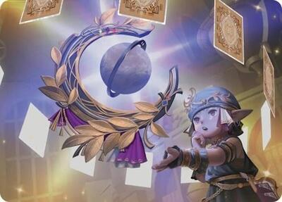 Magic: The Gathering - Art Series: FINAL FANTASY - Astrologian's Planisphere Art Card - 4 - Normal