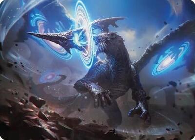 Magic: The Gathering - Art Series: FINAL FANTASY - Yiazmat, Ultimate Mark Art Card - 7 - Normal
