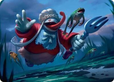 Magic: The Gathering - Art Series: FINAL FANTASY - Quina, Qu Gourmet Art Card - 11 - Normal