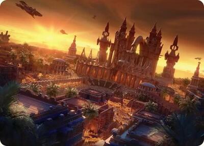 Magic: The Gathering - Art Series: FINAL FANTASY - Rabanastre, Royal City Art Card - 18 - Normal