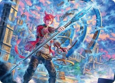 Magic: The Gathering - Art Series: FINAL FANTASY - G'raha Tia, Scion Reborn Art Card (19) - 19 - Normal