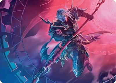 Magic: The Gathering - Art Series: FINAL FANTASY - Estinien Varlineau Art Card - 28 - Normal
